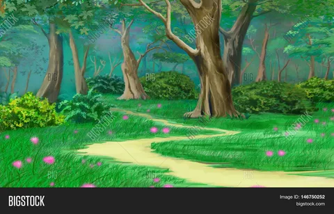 Green Forest Path